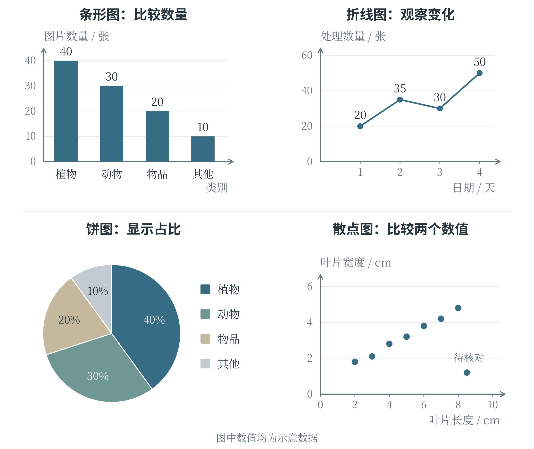 四种常用统计图
